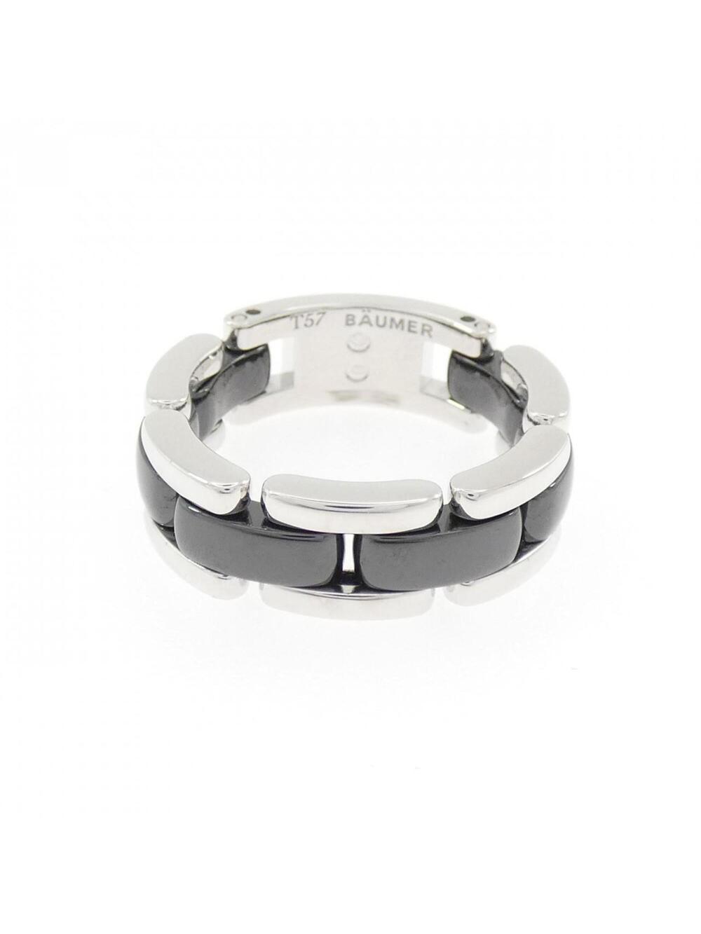 Chanel Ring Ceramic And 18K White Gold #336583C23B
